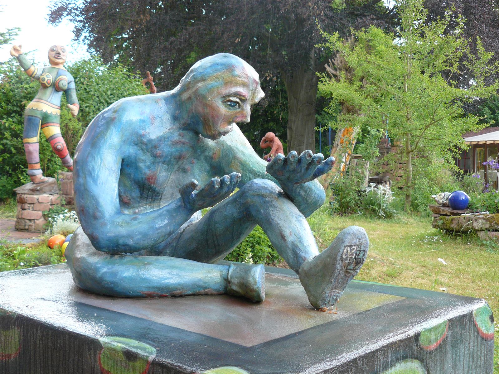 Skulptur: ... ist Silber