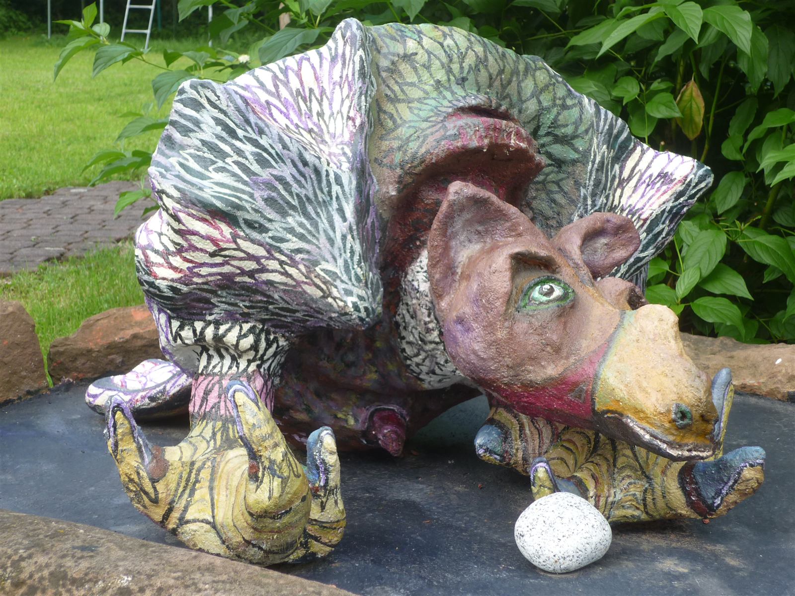 Skulptur: Lämmergeier