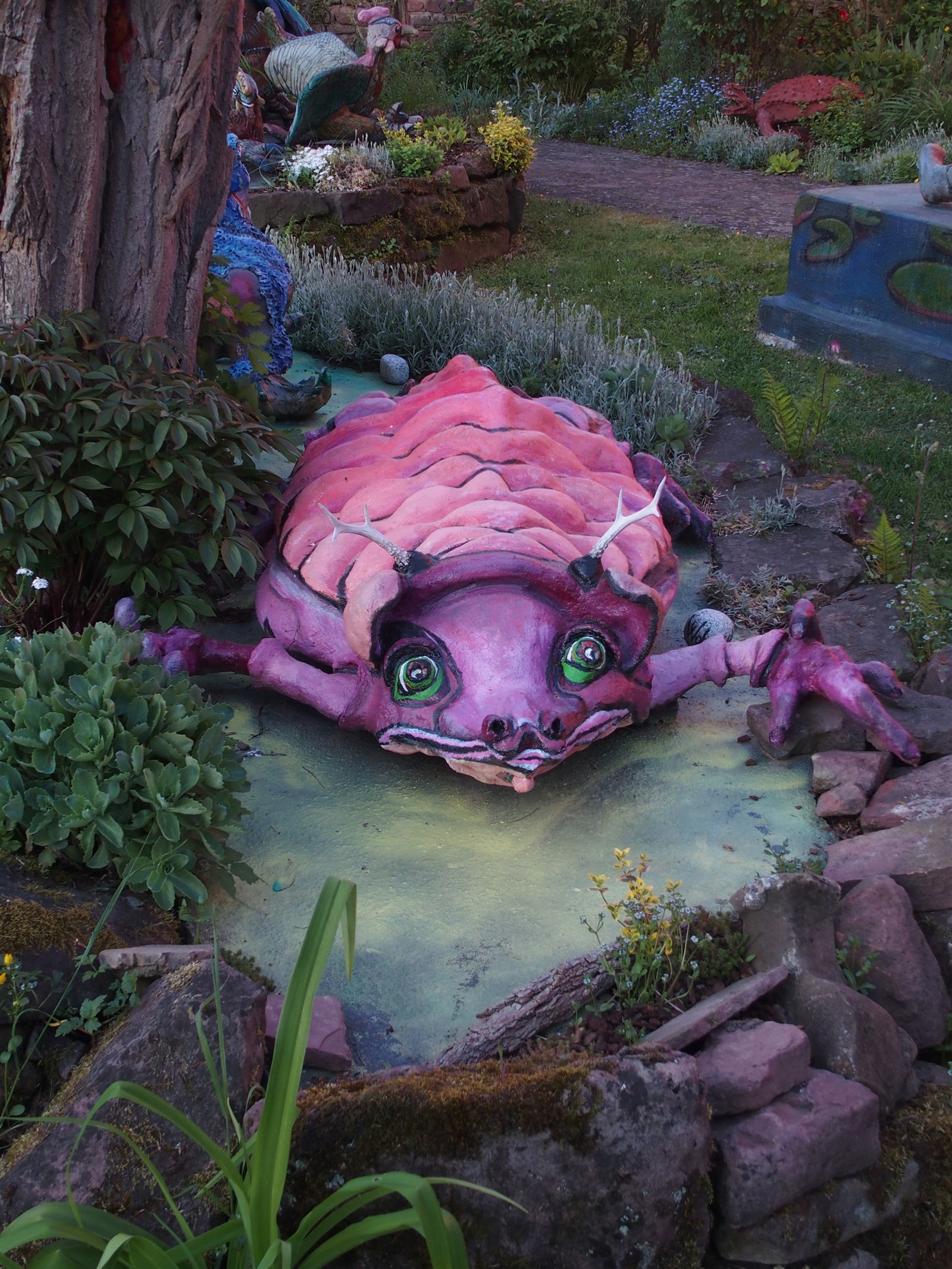 Skulptur: Wolperdinger glühend